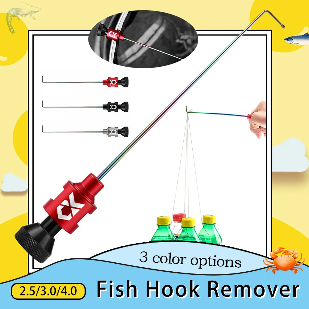 

Stainless Steel Fishing Hook Remover Quick Safe Fish Hook Removal Tool Hook Extractor Detachable Needle Fishing Tackle Equipment