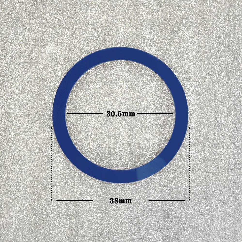 38mmx30.5mm Ceramic Watch Bezels Wordless Polished Bevel Watch Inserts Fits  40mm Men's Dive Watch Cases