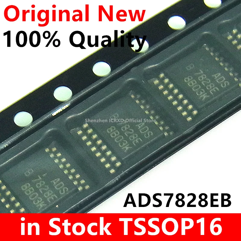 5 шт.-10 шт./партия, новые оригинальные микросхемы ADS7828EB ADS7828E ADS7828 TSSOP16
