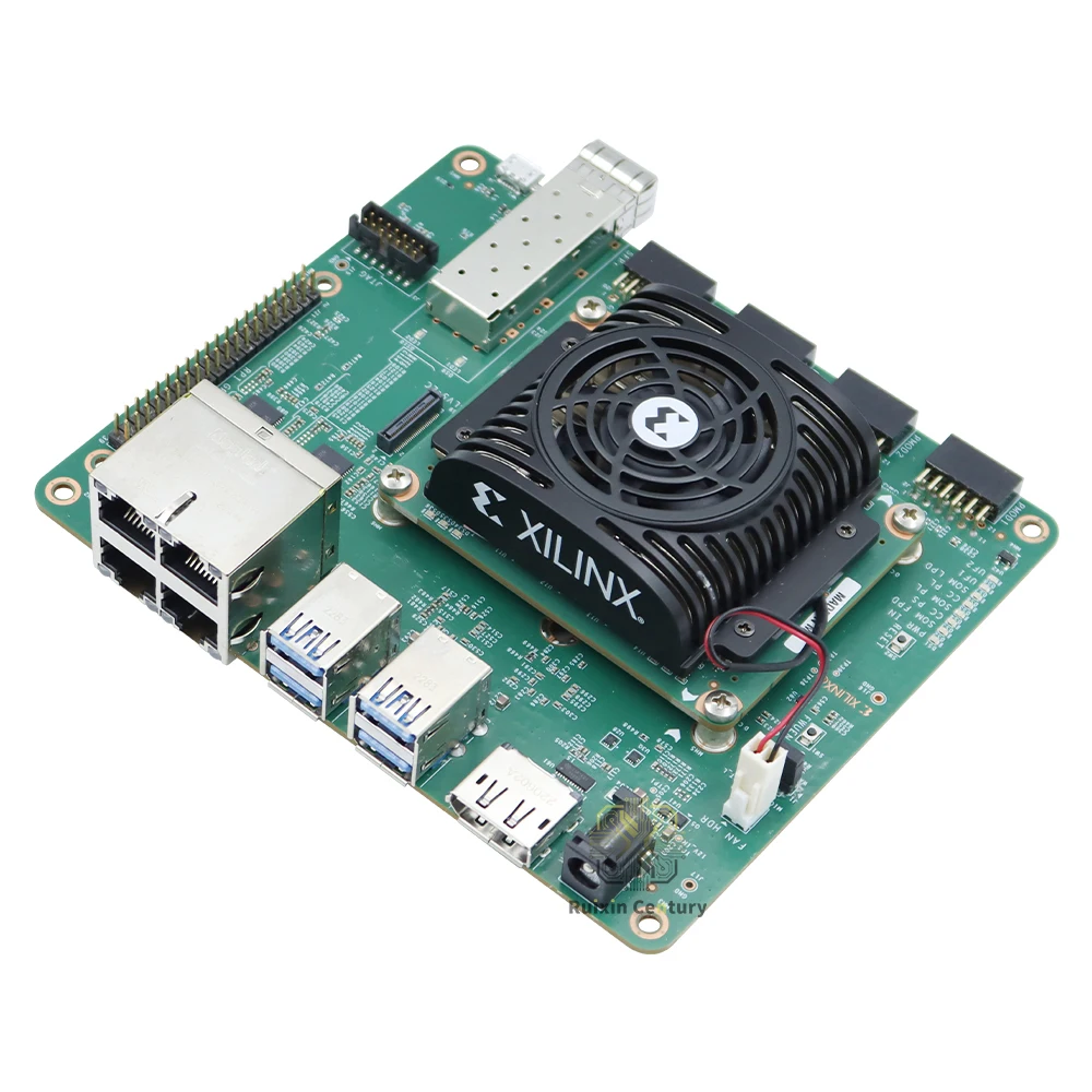 Фото Для платформы AMD Xilinx SK-KR260-G Kria K26 SOM для промышленной робототехники, FPGA XCK26, 256K элементов, 4 ГБ DDR4, комплект ROS 2, оригинал №1