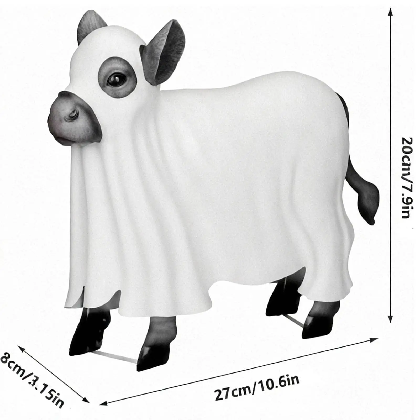 Коллекционная Фигурка призрака быка для домашнего декора статуя на Хэллоуин