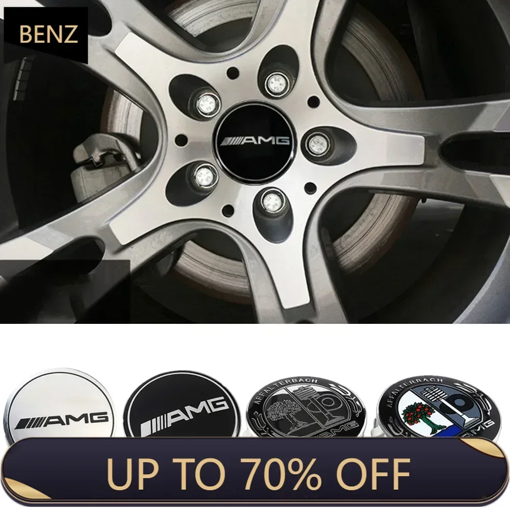 C180 W204 75 мм центральная крышка ступицы колеса автомобиля для Mercedes Benz W203 W205 W209 W210 W211