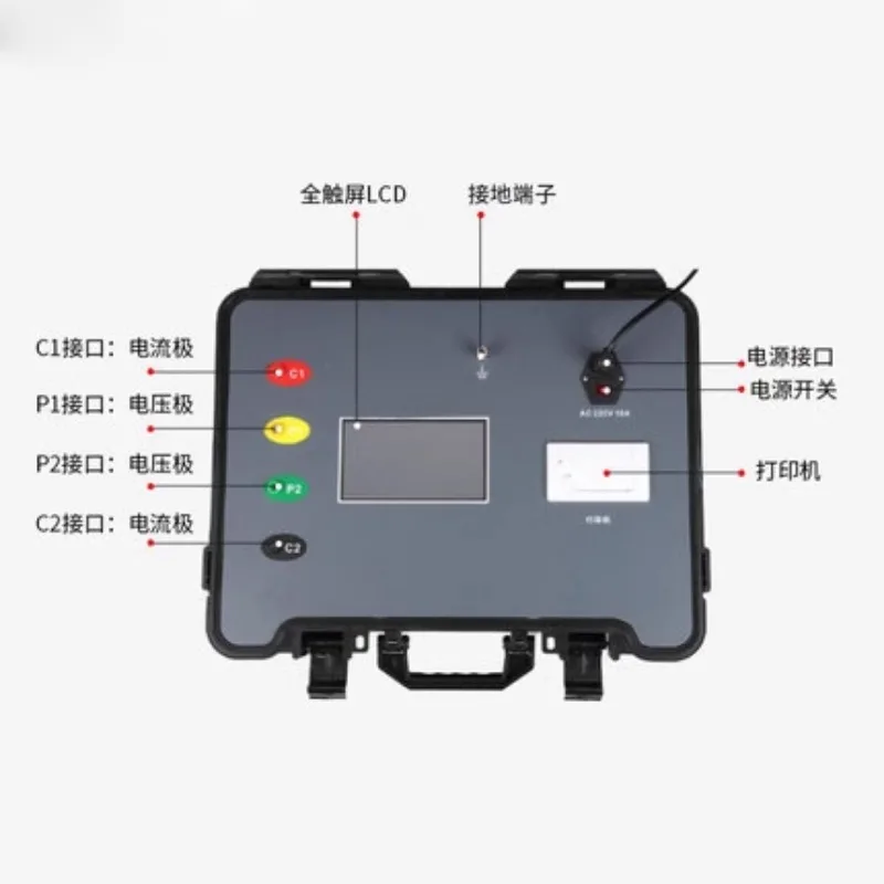 STHD-5A большой прибор для проверки наземной сетки защита от молний сопротивления
