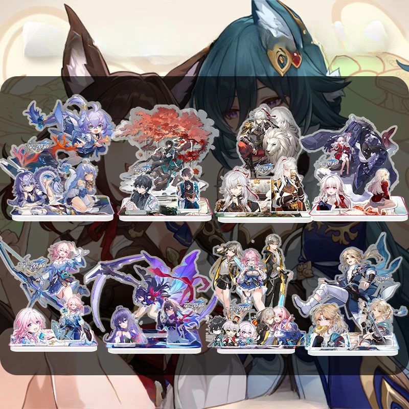 Up Card March 7th Seele Bailu Surrounding Desktop Ornaments 