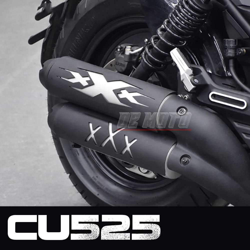 

ДЛЯ VOGE CU525 CU-525 525CU модифицированная теплоизоляционная крышка выхлопной трубы, противоожоговая крышка CU525, крышка выхлопной системы