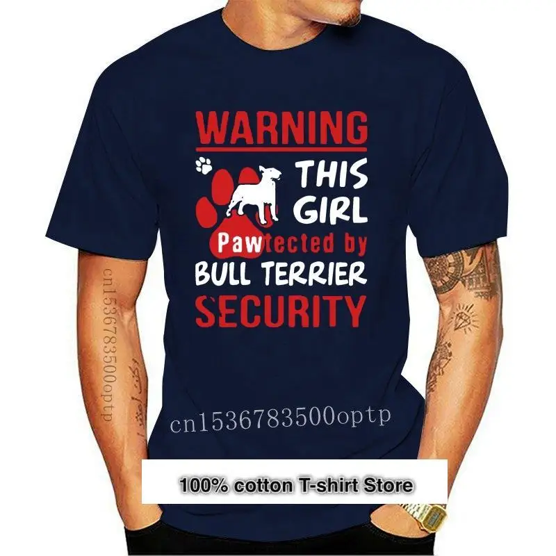 

Camiseta de moda para hombre, camisa de seguridad bioshick Bull Terrier, nueva