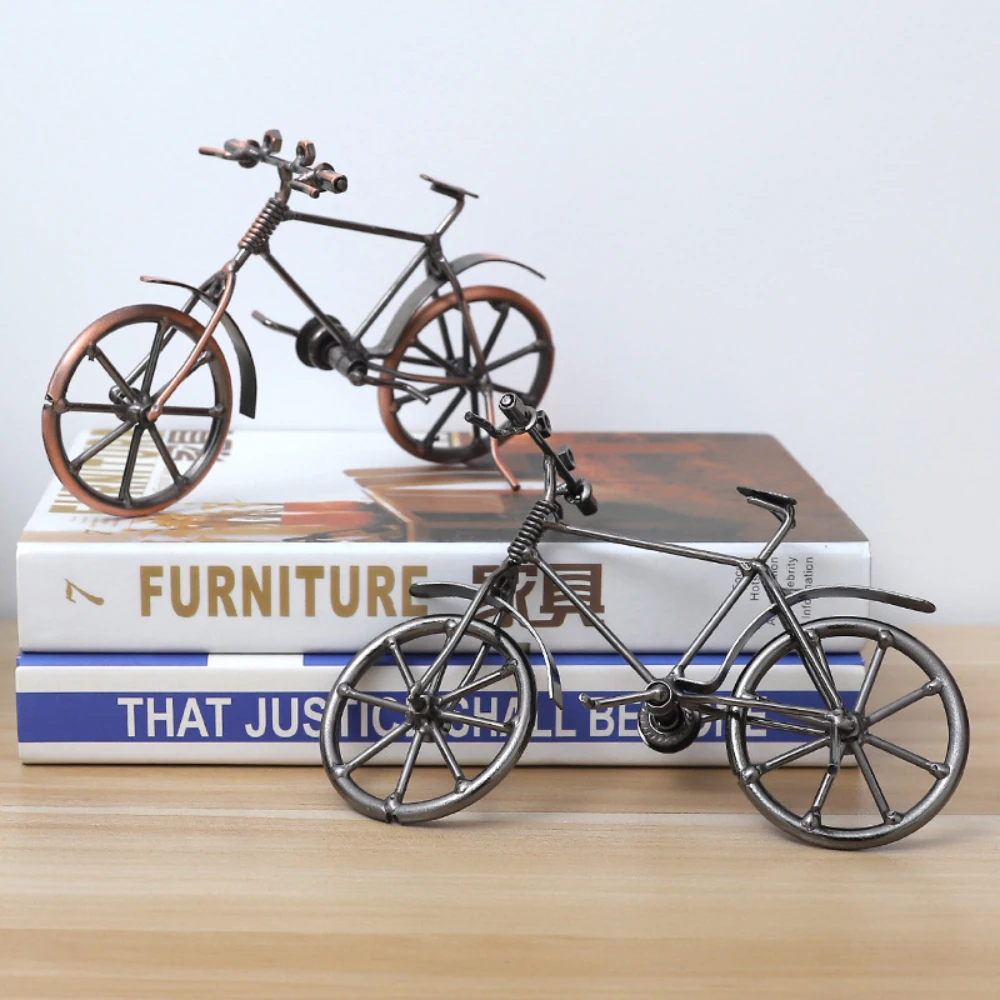 

A10 Retro vintage bicycle model ornaments Zinc alloy nostalgic metal crafts Indoor home furnishings