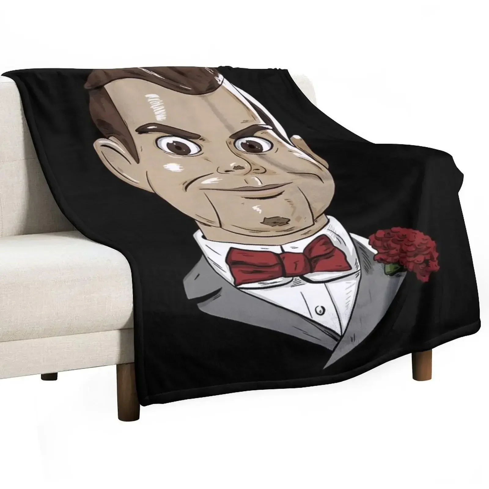 Одеяло Slappy the Dummy индивидуальный подарок милые декоративные одеяла для дивана