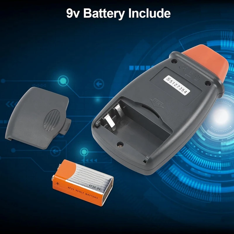 Цифровой лазерный тахометр для фотосъемки бесконтактный об/мин фотодатчик с от 2