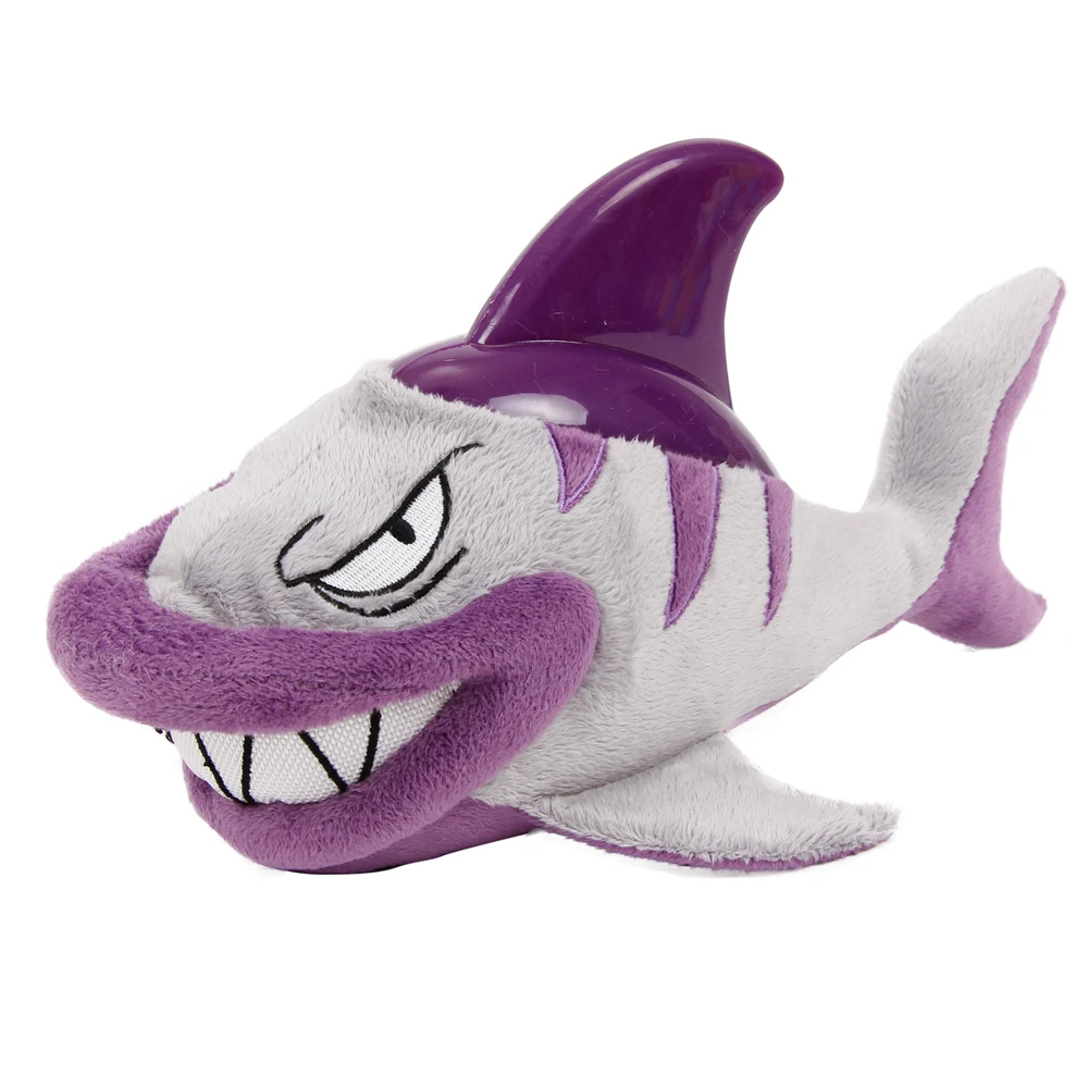 

Hot Selling New Design Shape Soft Plush Pet Shark Dog Toys