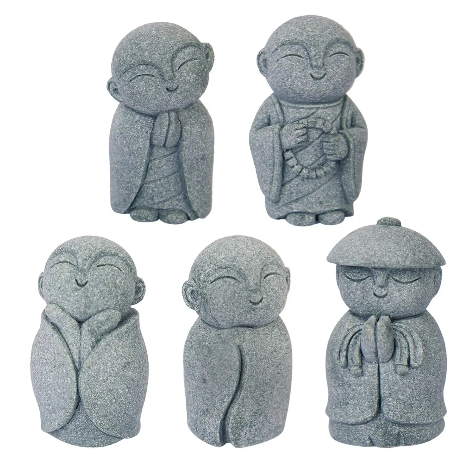 

Buddha Aquarium Decor Mini Accessories Dolls Desk Sculpture Buddha Fish Tank