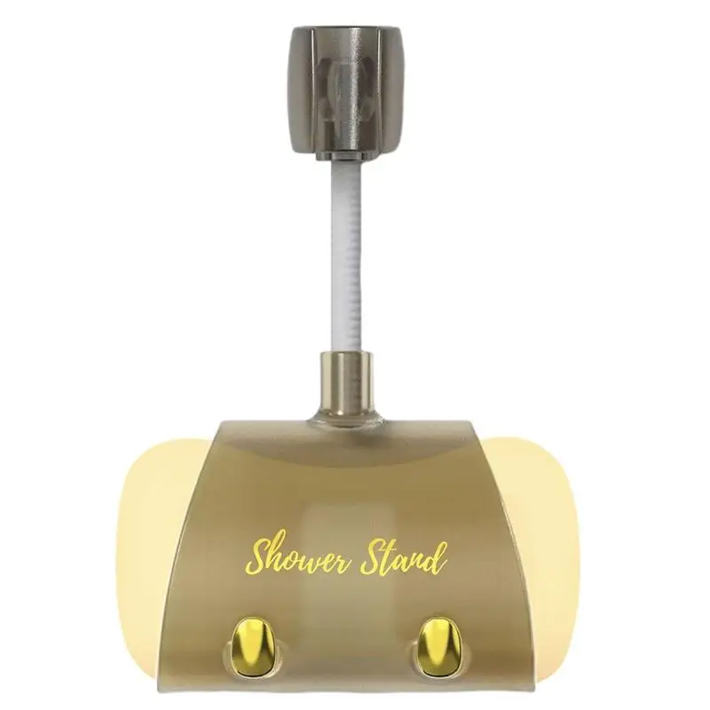 

Ручной держатель для душевой лейки 360 регулируемый кронштейн для душевой лейки Большой Настенный крепкий клей водонепроницаемый ручной ду...