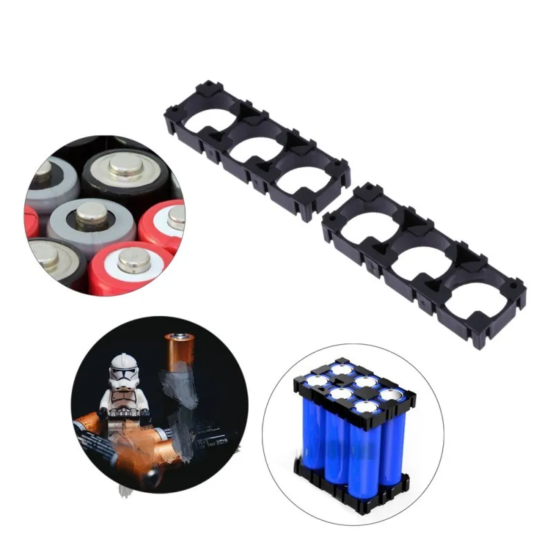 

300pcs 18650 Battery Safety Bracket Anti Vibration Holder Cylindrical Li-ion Cell Storage Lithium Battery Support Stand