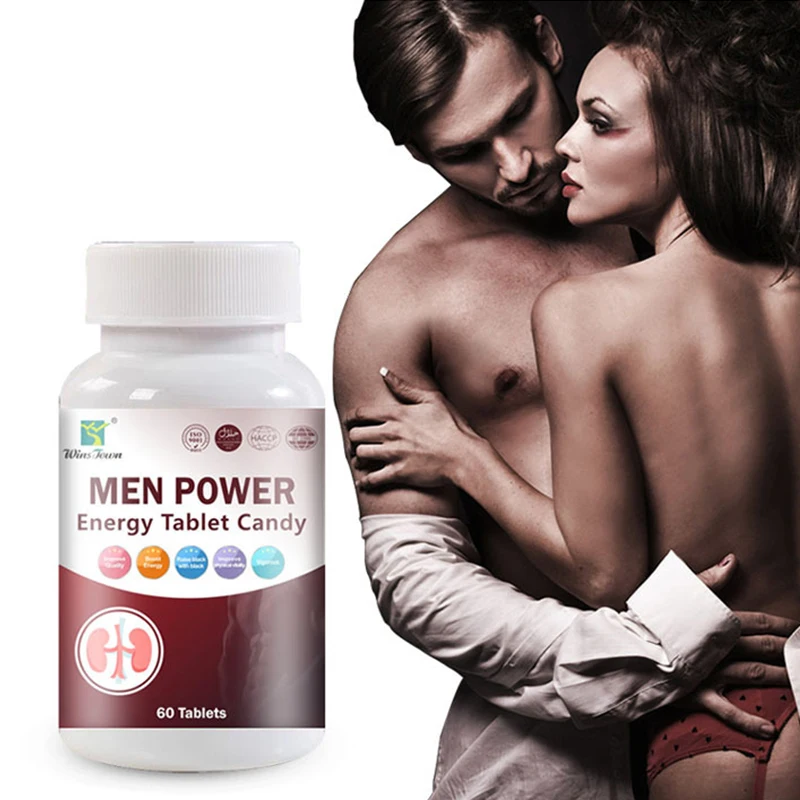 

Men's Energy Enhance Physical Strength Relieve Fatigue Stress Promote Blood Circulation Men's Health Food 60 Pills