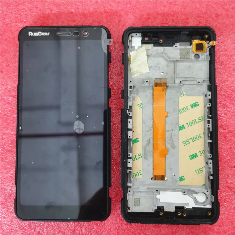 

Original LCD Display Screen + Touch Screen + Frame for RugGear RG850 Free shipping