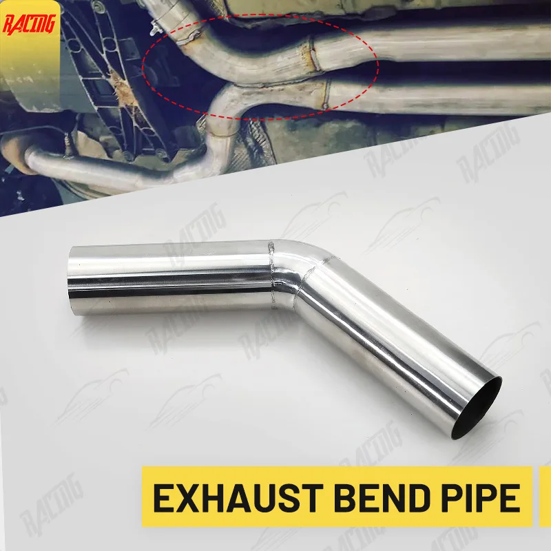 

Car accessories Automotive Exhaust Pipe Muffler elbow 45 degree Angle stainless steel pipe