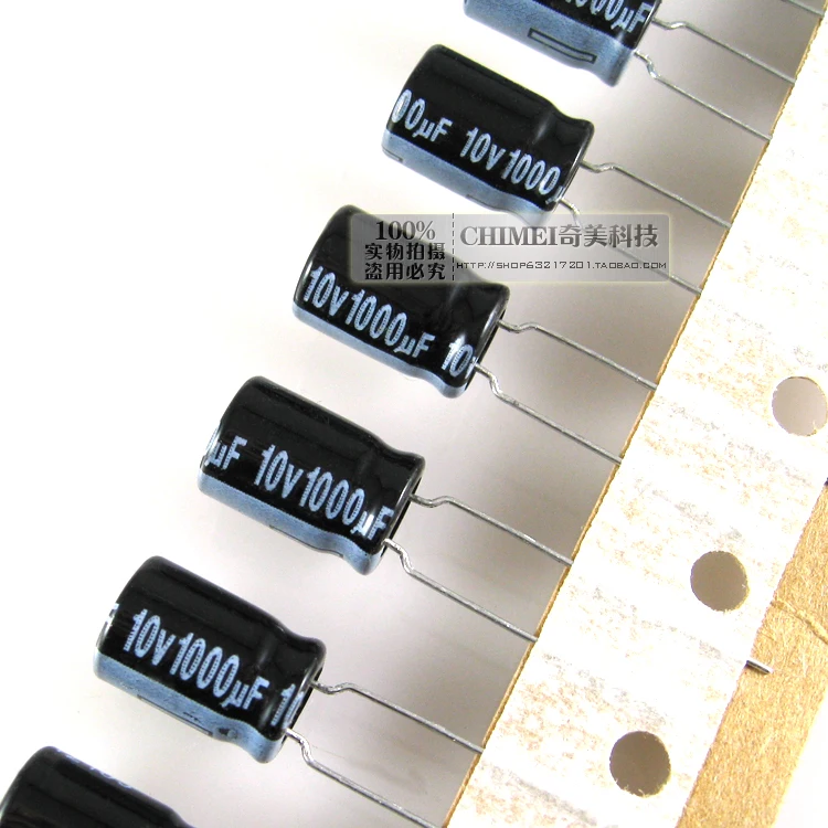 5 шт. Бесплатная доставка. Электролитический Конденсатор 1000 мкФ 10 в 8*8x12 мм размер