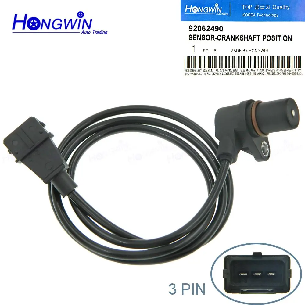

Genuine No.92062490 Crankshaft Position Sensor Fits Chevrolet Opel Astra F Omega Vauxhall SAAB 900 SAAB 9-3 0261210128,93232413