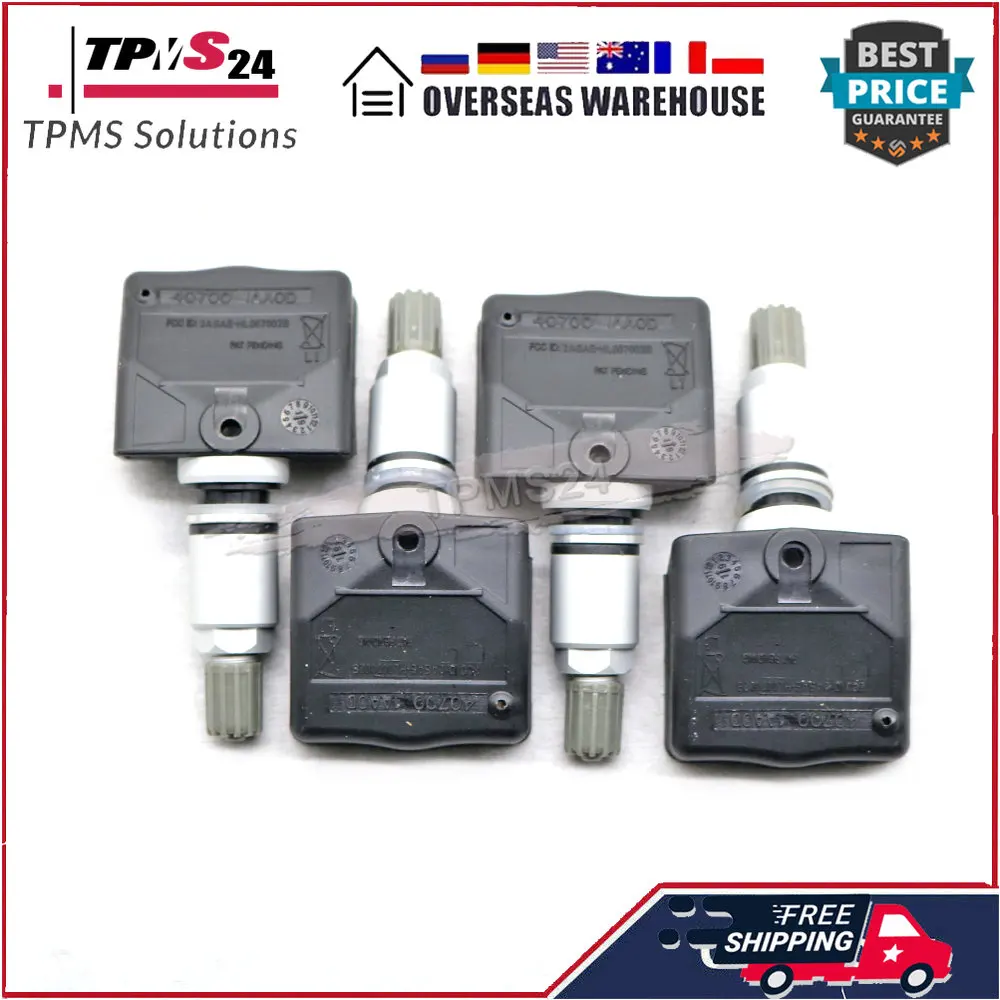 

Комплект Из 4 Датчиков Давления В Шинах Для Nissan Armada Frontier GT-R Maxima Murano Pathfinder Rogue Titan 315 МГц 40700-1AA0D