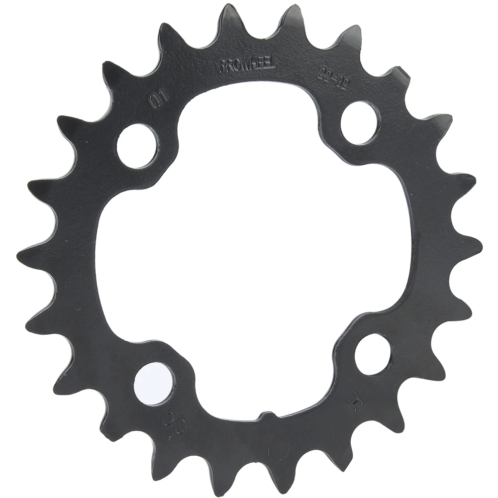 Круглая Звездочка из углеродистой стали для велосипеда BCD 22 т 104 мм 9 скоростей |