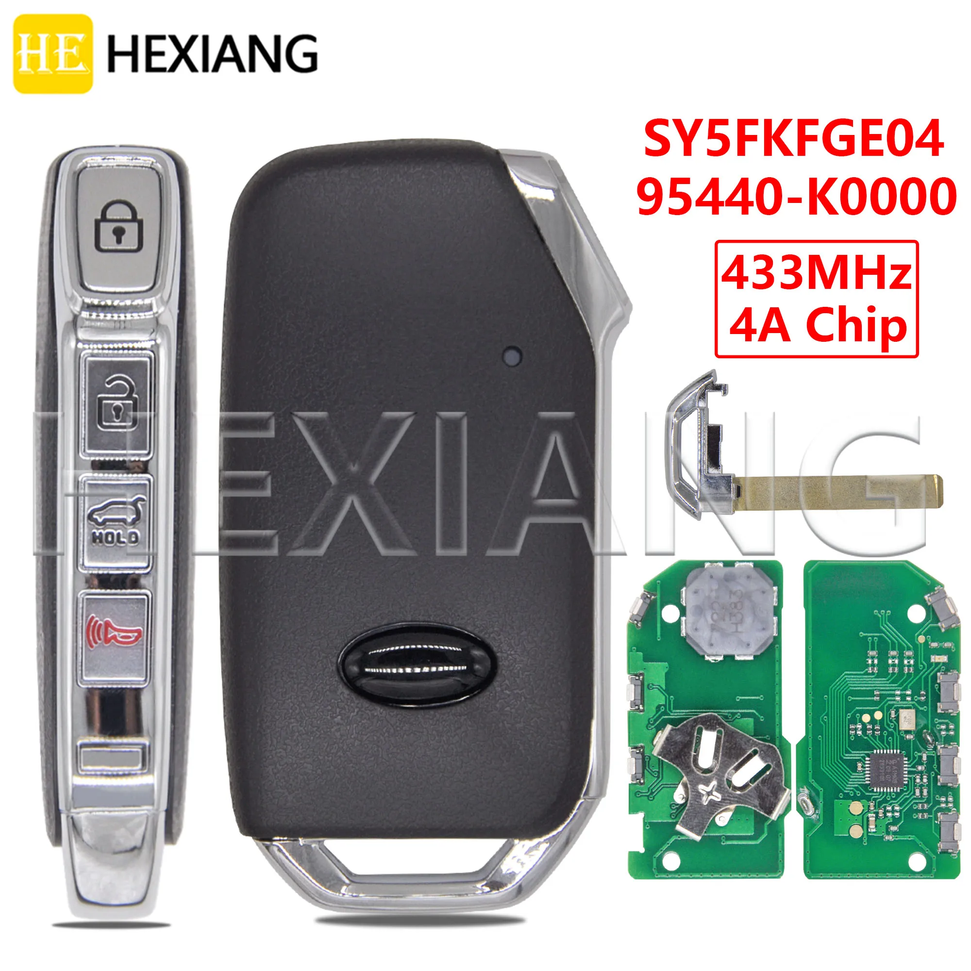 DR SY5FKFGE04 95440-K0000 4A NCF29A1M чип 433 МГц Keyless Go автомобильный ключ дистанционного