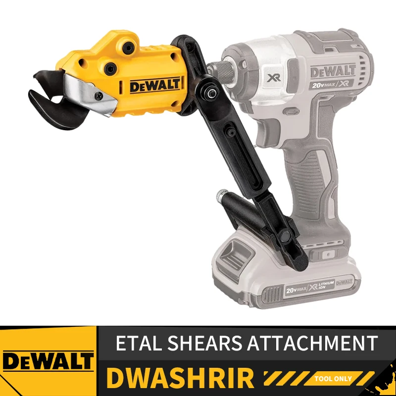 

DEWALT DWASHRIR Metal Shears Attachment Shear Attachment for Most 18V-20V Impact Driver and Drill Tool Brands Impact Ready