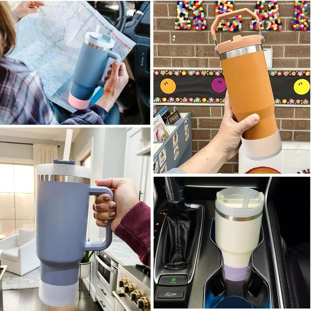 Силиконовый Нижний Рукав Для Бутылки Нескользящий Коврик Изоляционный Чехол С