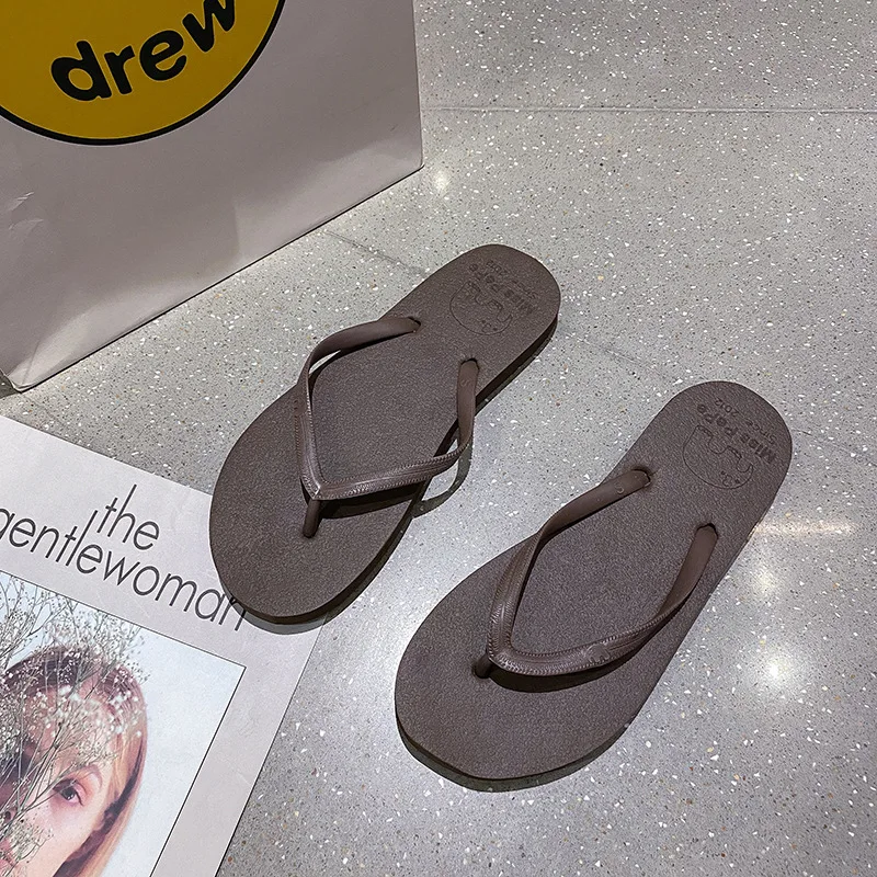 HKAZ-S Flip-flops men women's summer slippers leisure beach comfortable Four seasons Couple trends new non-slip sandals