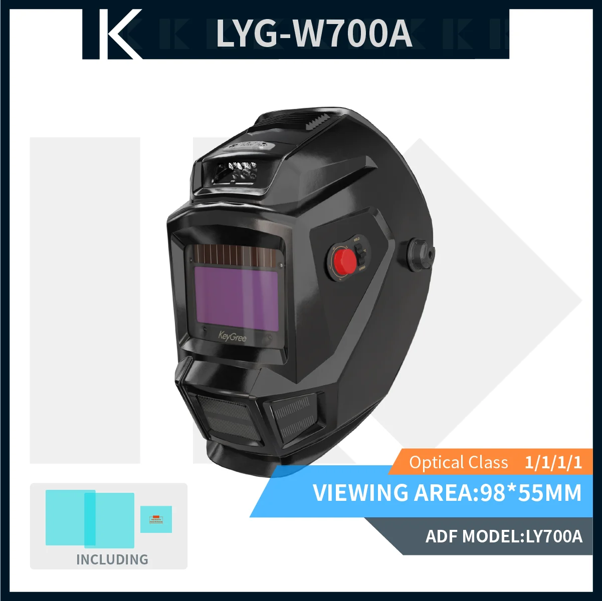 

Сварочный шлем KeyGree Optica