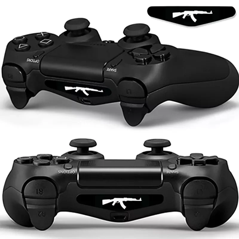 

2 pcs LED Light Bar Decal vinyl Sticker For PS4/Pro/Slim Controller for PlayStation 4 Accessories Control Gamepad Cover Skins