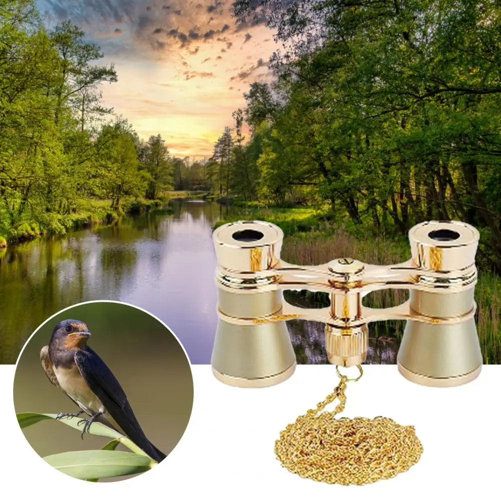 

Бинокль для концертов с превосходным 3-кратным увеличением, изысканный антикоррозийный уличный бинокль для кемпинга