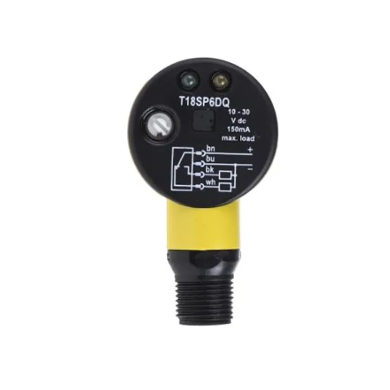 T18SP6DQ фотоэлектрический датчик цилиндрического типа обнаружения отражения
