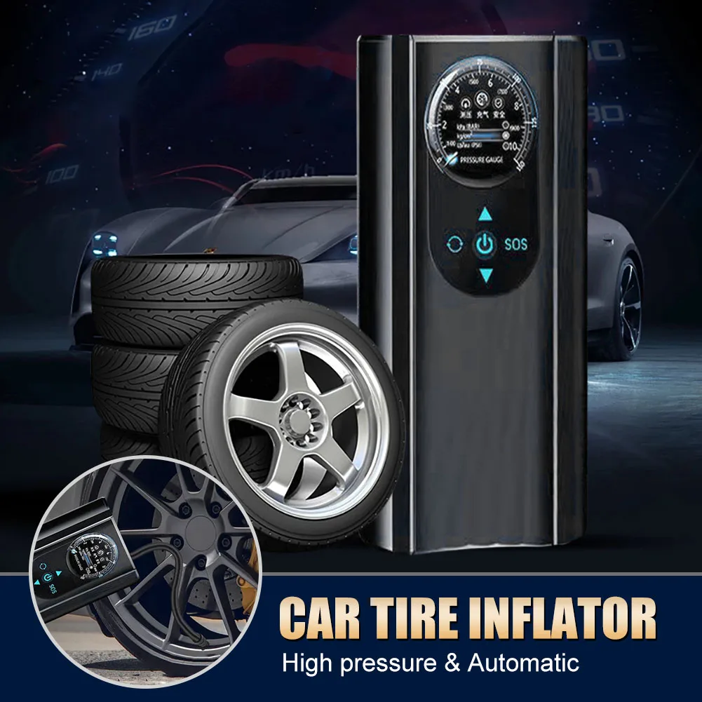 

Portable Car Air Compressor 12V 24V 36V 150PSI Electric Cordless Tire Inflator Pump for Motorcycle Bicycle Boat AUTO Tyre Balls