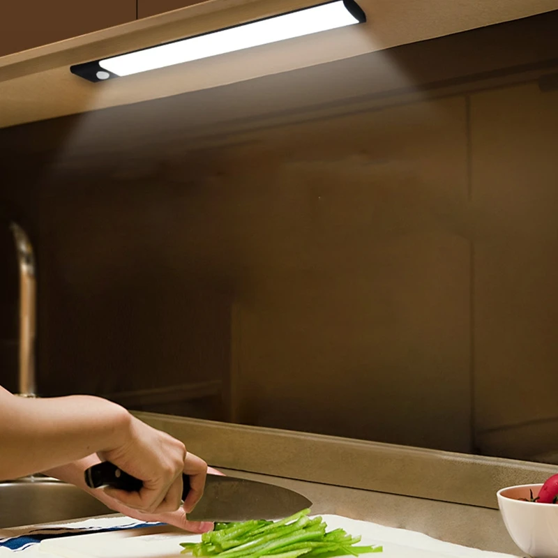 

Infrared Motion Sensor Lights Rechargeable 41 LEDs Nightlight Induction Detector Corridor Closet Wardrobe Night Lighting 2022