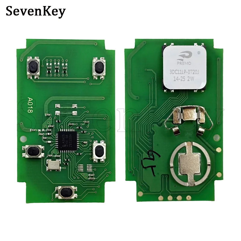 Фото Бесключевой смарт-ключ-брелок Seven HYQ1AA HYQ1EA с чипом ID46 315/433 МГц для Chevrolet Silverado Tahoe Suburban GMC Yukon Sierra 2015-2020 №4