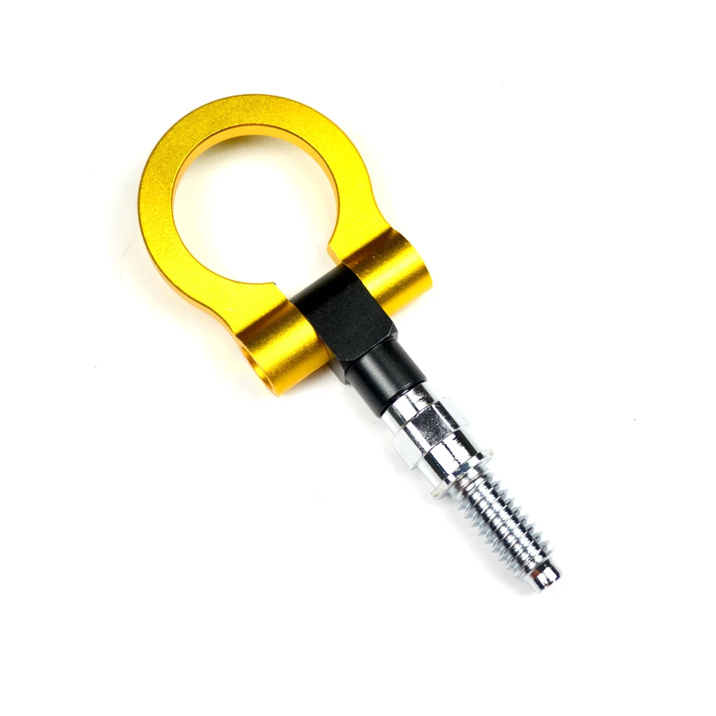 

Автомобильный гоночный передний крючок для буксирного прицепа складной алюминиевый сплав буксирное кольцо для автомобиля Универсальная деталь аксессуары красный