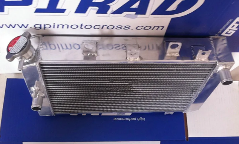Алюминиевый радиатор для 2007-2013 Yamaha Гризли 700 550 500 YFM500F YFM550F YFM700F 4WD/EPS 2007 2008 2009 2010 2011
