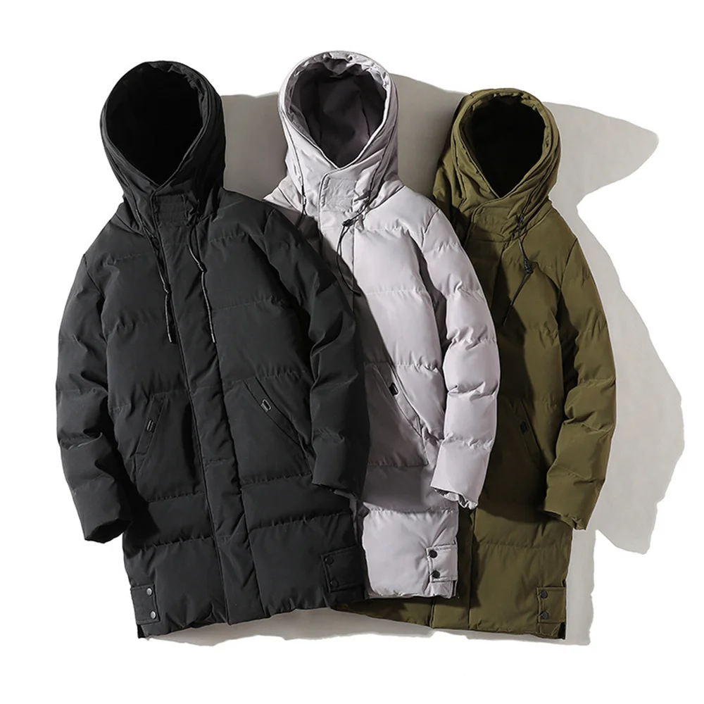 

Мужское длинное пальто с хлопковой подкладкой, размеры до 8XL