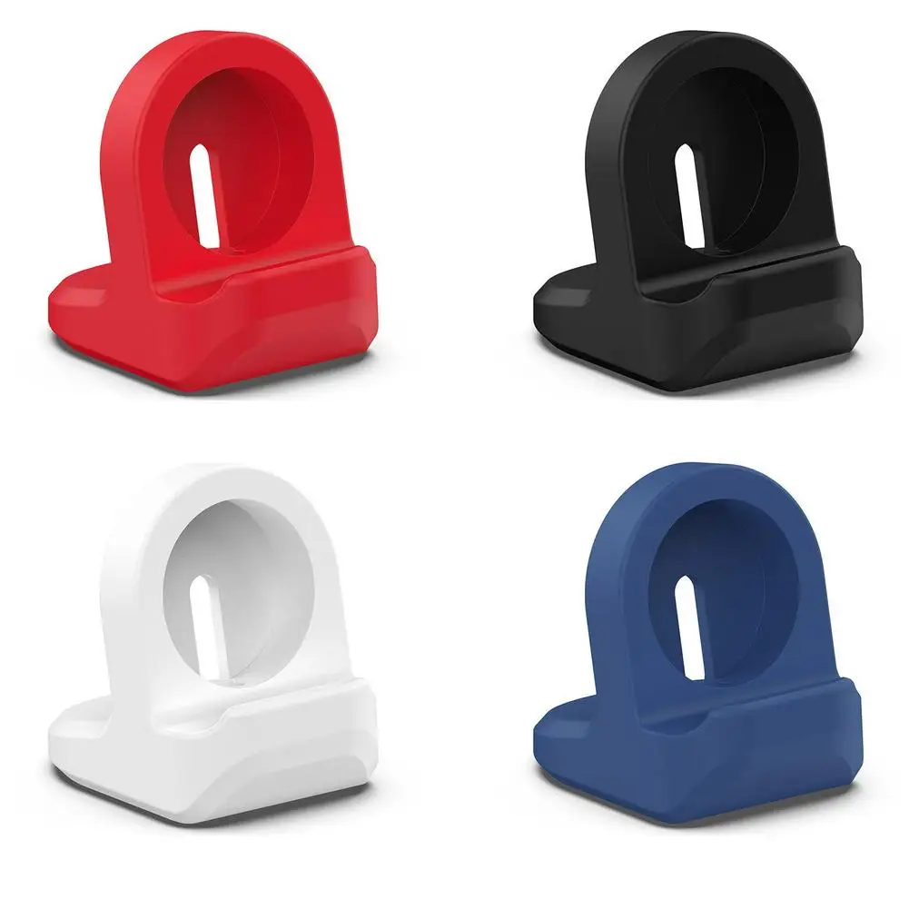 

Silicone Charger Holder Cable Hole Charging Support Charger Bracket Compatible For Pixel Watch Dock Stand