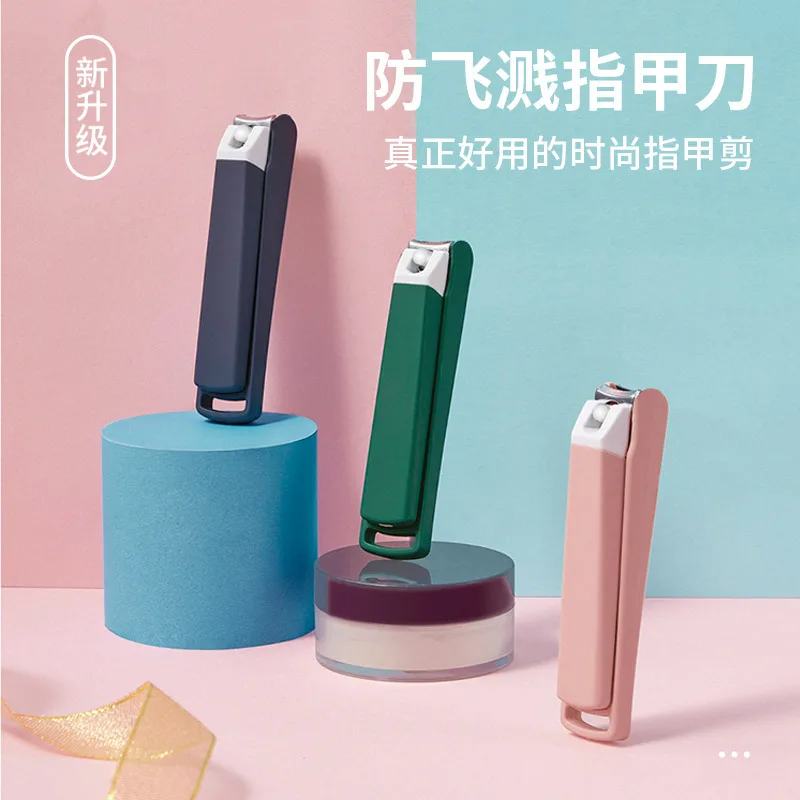 

Anti splash nail clippers single package cartoon cute nail knife Nail clipper set German nail clippers