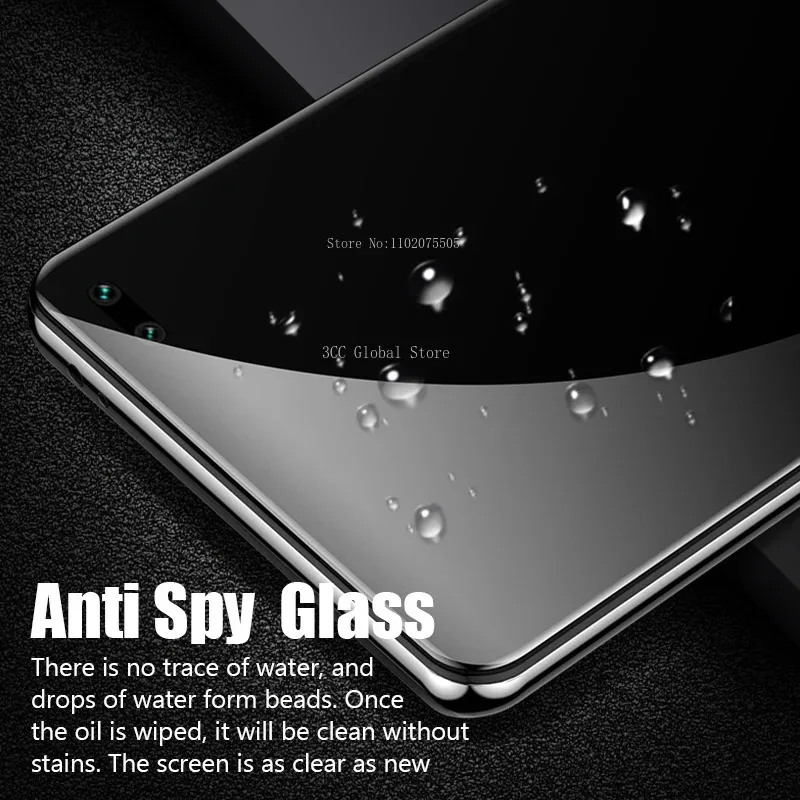 3 шт. защитное стекло для Redmi 10C 10 9 9A 9C антишпионская защитная пленка экрана Note 11S 10S