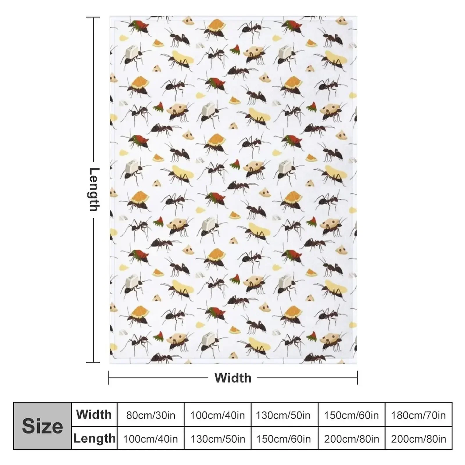 Муравьи переноски одеяло плед одеяла украшения для диванов полярные