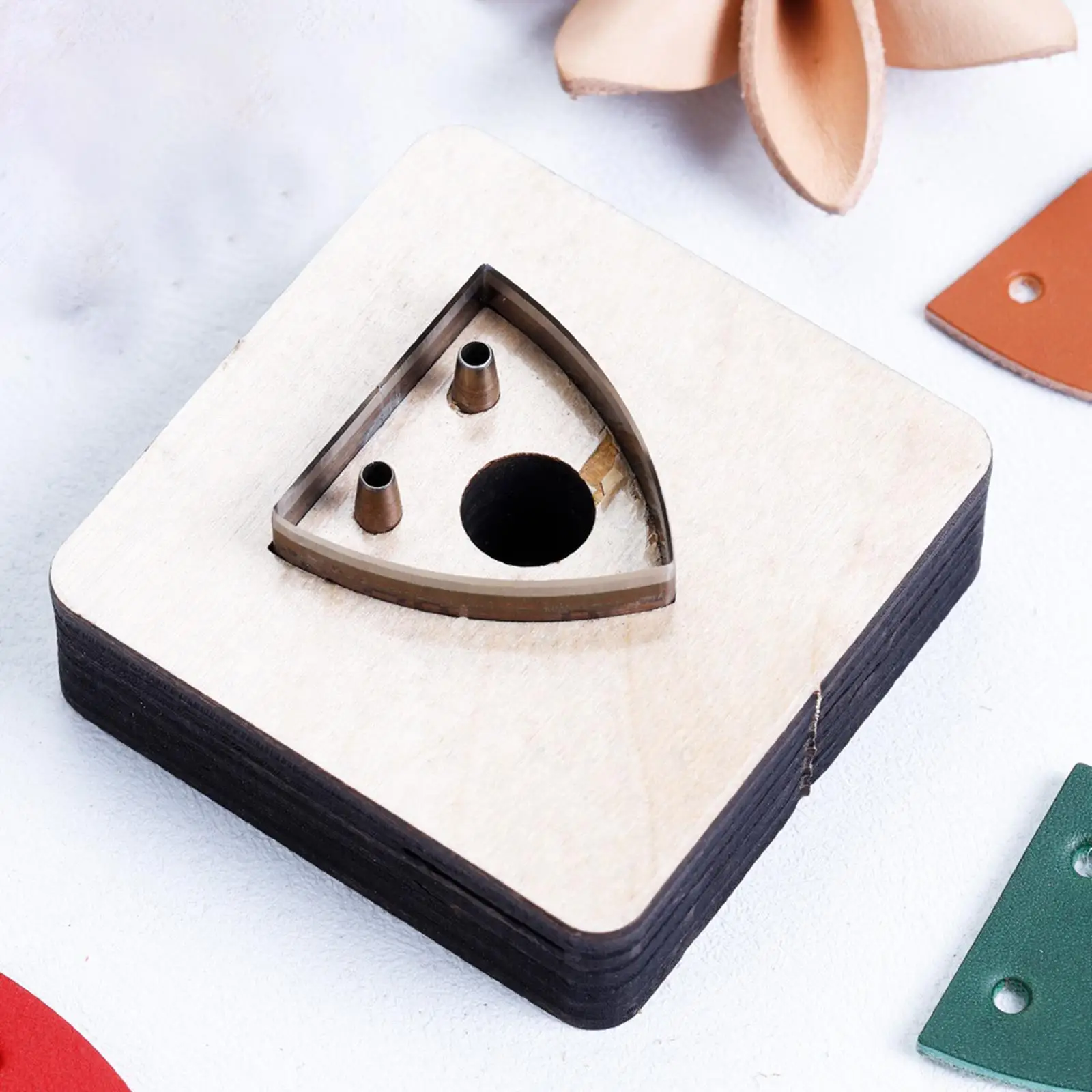 Штамповочный шаблон лепесток ручная работа для начинающих прочный ручной