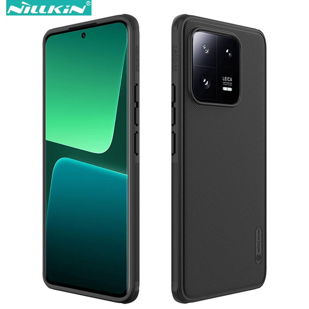 

Nillkin for Xiaomi 13 Pro / 13,Frosted Shield Pro Phone Case PC+TPU Hard Protection Back Cover