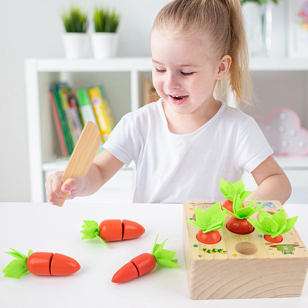

Carrots Wooden Toy Shape Sorting Game Holiday Toys Birthday Home Nursery Newborn Preschool Educational Supplies