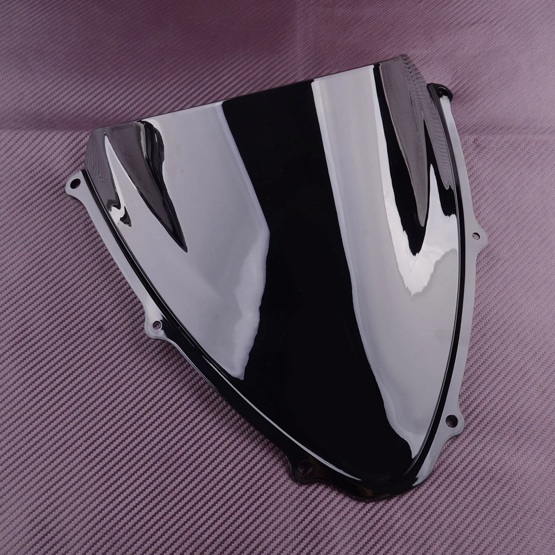 

Motorcycle Front Windshield Windscreen Plastic Protection Black Fit For Suzuki GSXR600 750 K6 K7 2007 2006