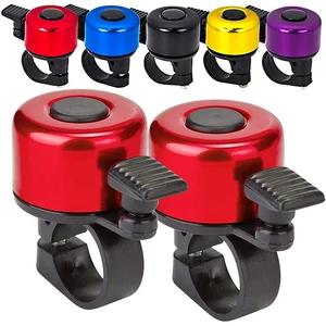 Bike Ring Bell Aluminum Alloy Cycling Safety Warning Alarm Handlebar Bell Ring Bicycle Bell Ring MTB Horn Cycling Accessories