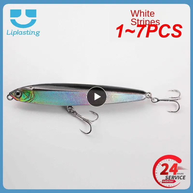 

1 ~ 7 шт., погружная рыболовная приманка с 3D-принтом