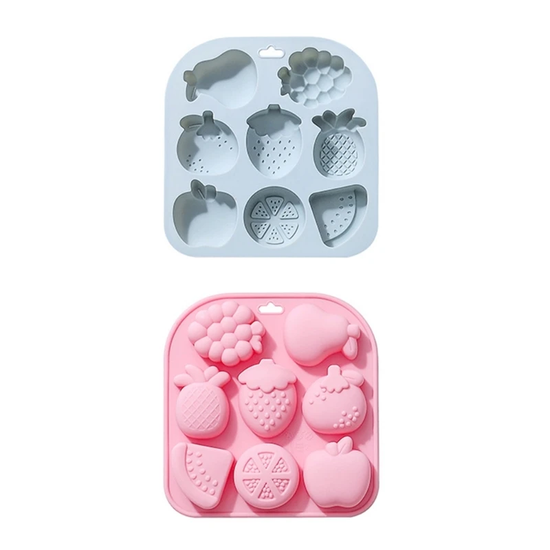 

Силиконовая форма в форме фруктов, 8 моделей, силиконовая форма