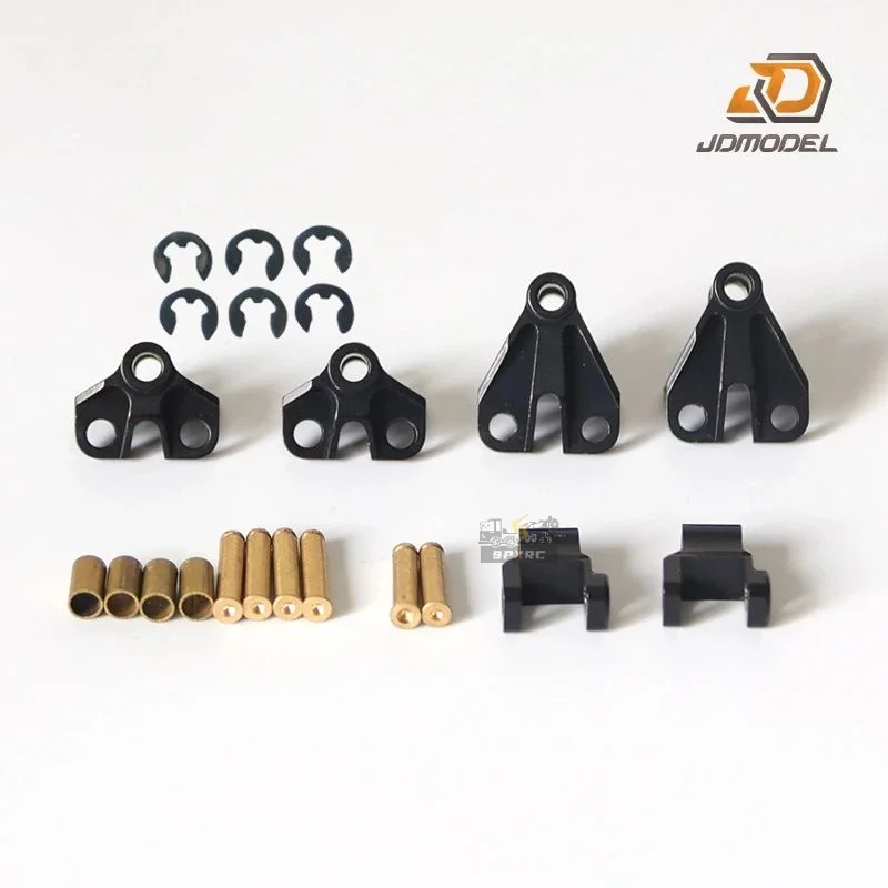 JDMODEL металлическая передняя подвеска 1/14 для Tamiya Lesu Scania Man Actros Volvo автозапчасти